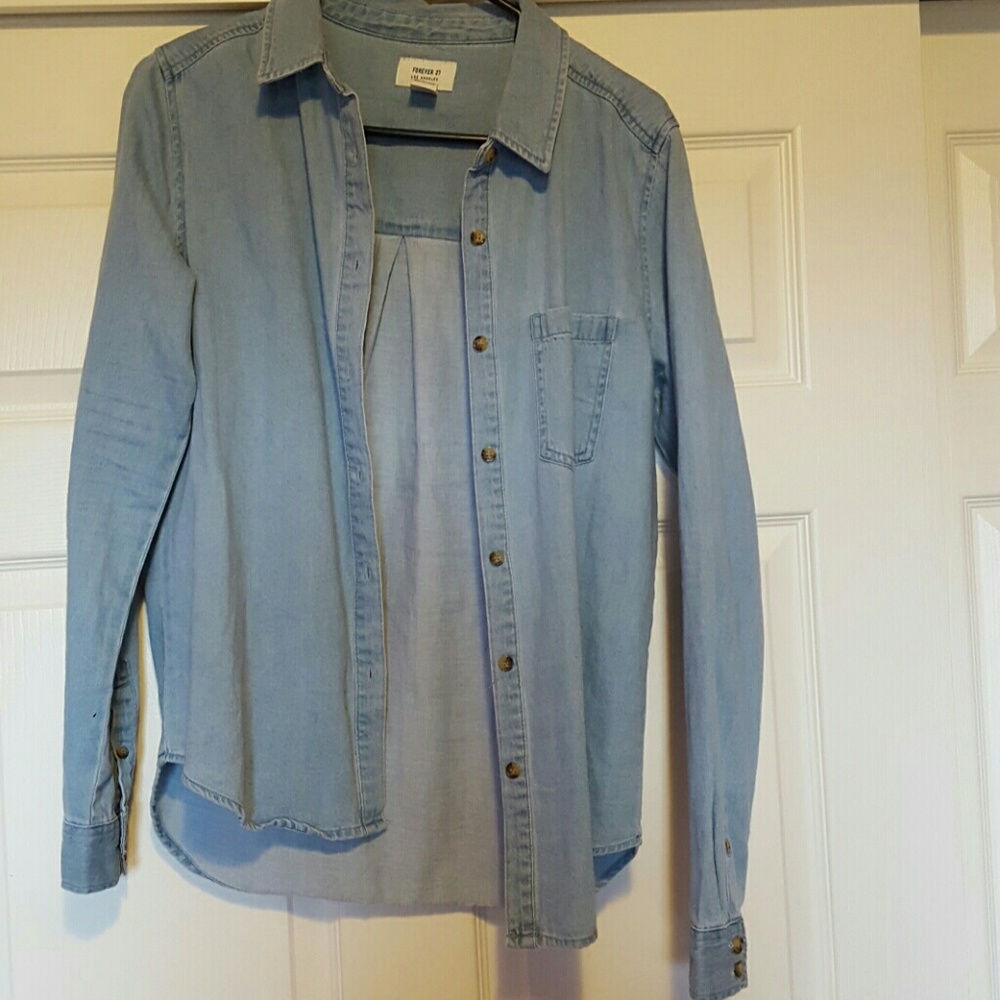 Denim shirt