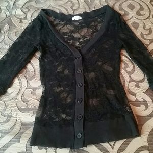 Lace cardigan
