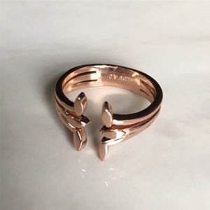 Luv AJ Rose Gold ring - Adjustable Size
