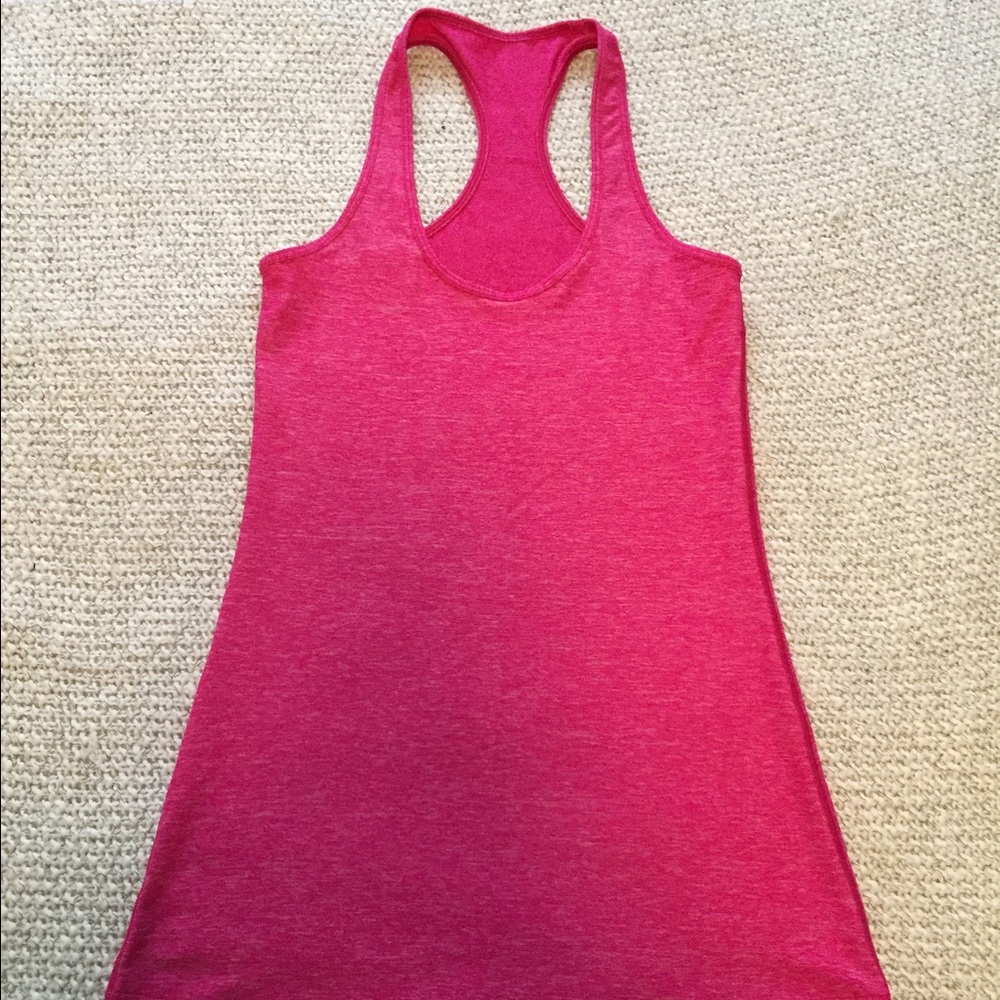 Lululemon Pink racerback tank