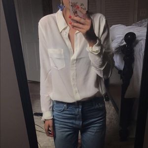 Equipment "Brett" Silk Blouse
