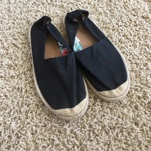 Black Espadrille Shoes