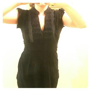 Ruffles with crochet Blouse