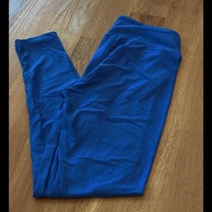NEW Lularoe One Size Leggings Royal Blue