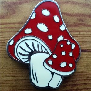 Unisex Mushroom Belt Buckle