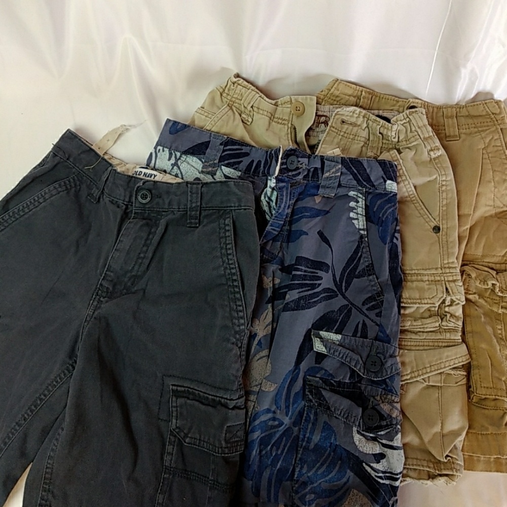 Boys sz 8 Cargo Shorts Old Navy Cherokee Iron