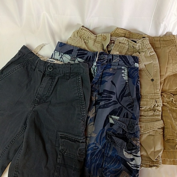Boys sz 8 Cargo Shorts Old Navy Cherokee Iron - Picture 1 of 7