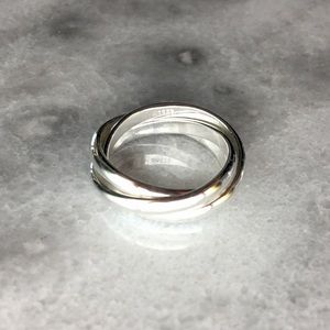 Jewelry - Sterling Silver 3 Piece Interlocking Ring Jewelry - Sterling Silver 3 Piece Interlocking Ring