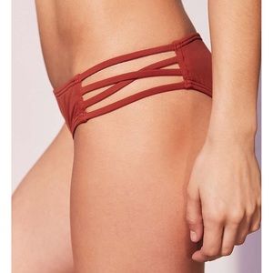 Out From Under Strappy Solid Bikini Bottom