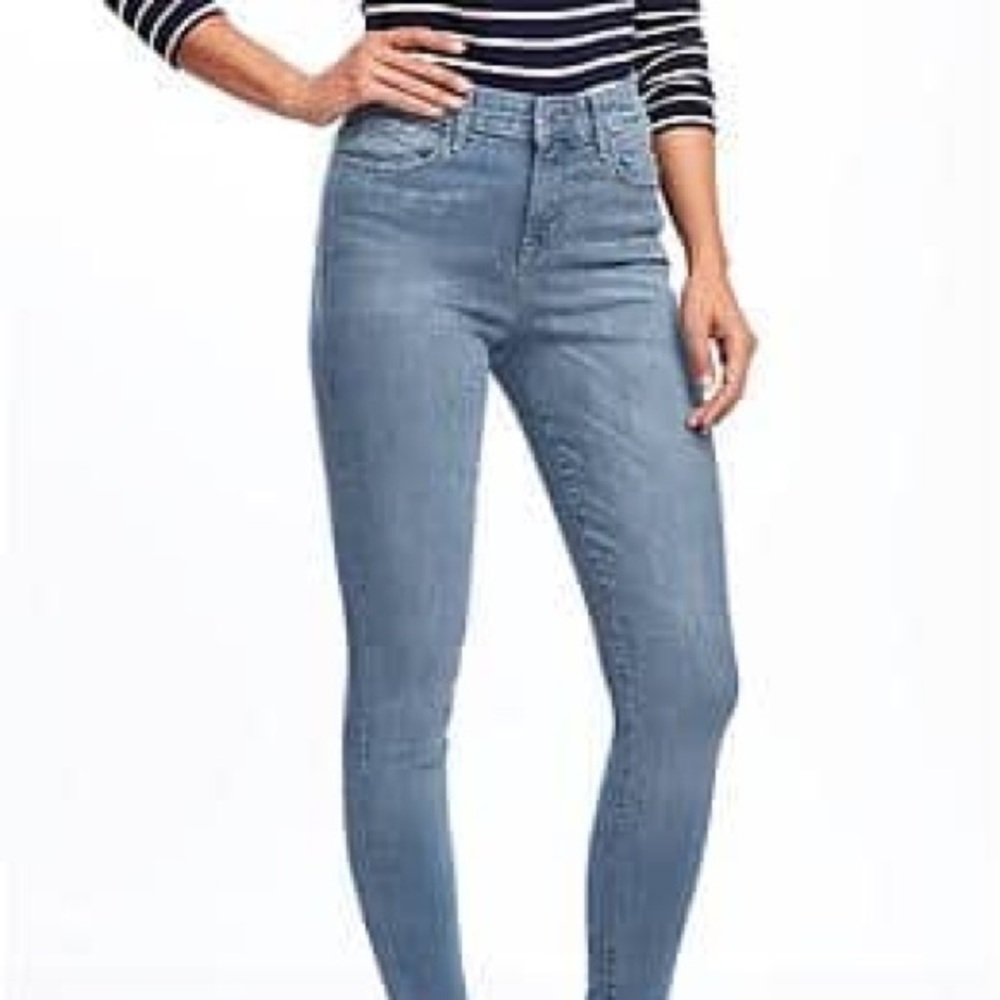 High-rise Rockstar Built-in sculpt Skinny Jeans