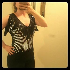 Sequin Party Blouse