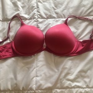 Pink Victoria's Secret Padded Bra