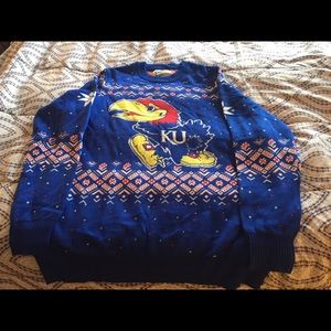 KU Jayhawks sweater March Madness!