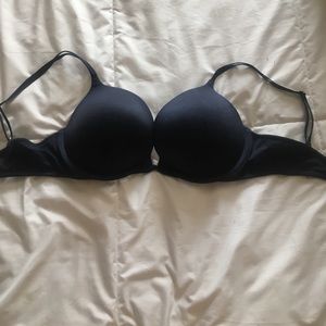 Dark Blue Victoria's Secret Padded Bra