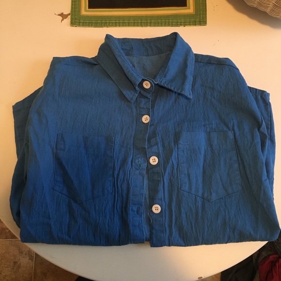 Blue jean button up. - Picture 1 of 1