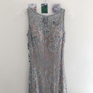 Intrigue 41 High Illusion Neckline Prom Dress