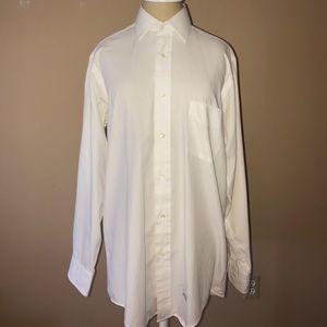 Imperial Men's Shop White Tone on Tone Patterned