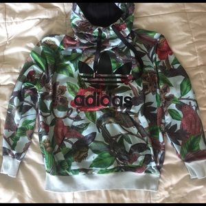 Adidas Floral Logo Sweatshirt