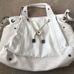 White J-Lo Designer Bag