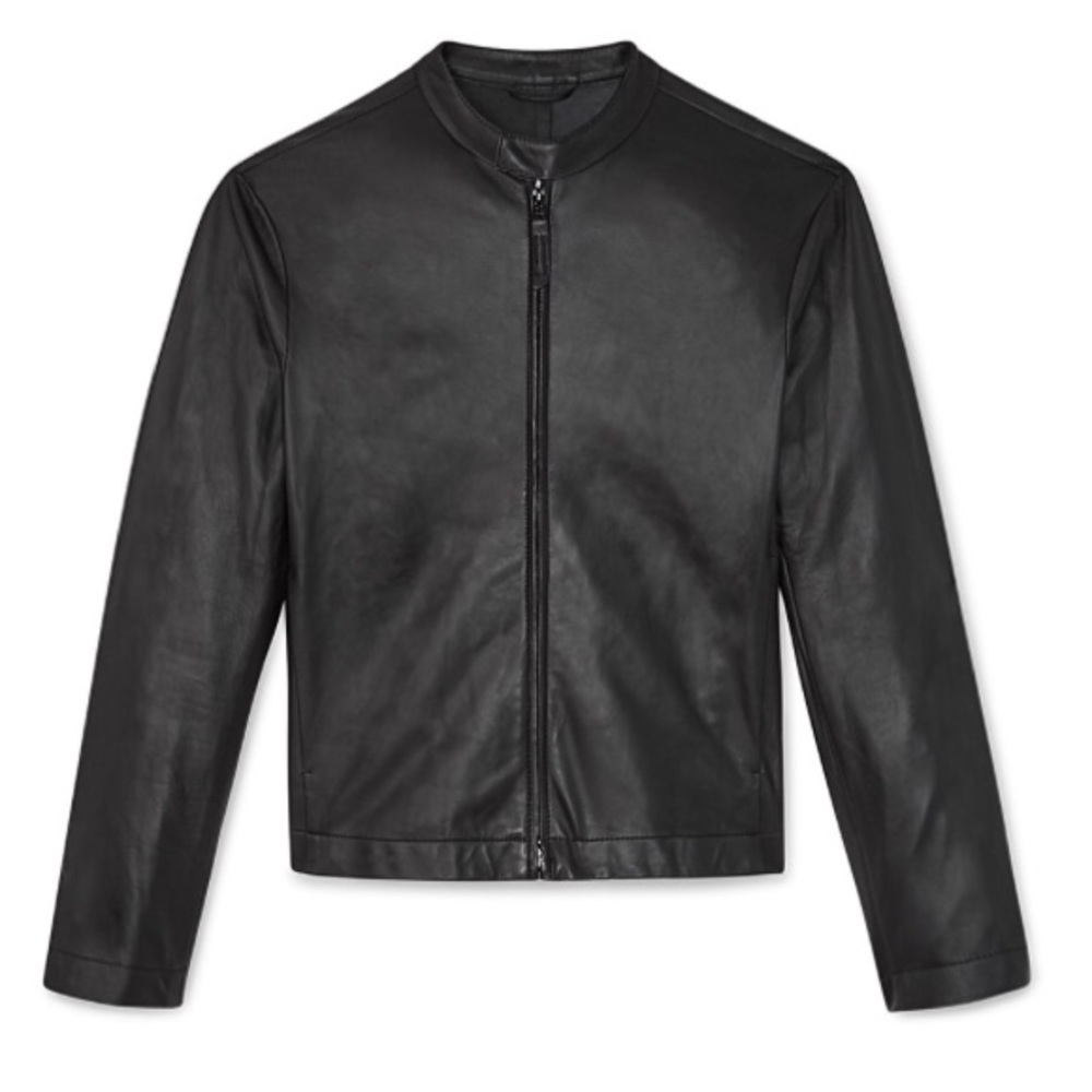 Uri Minkoff Leather Edge Jacket