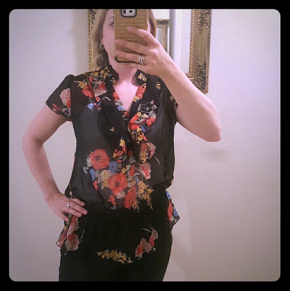 Floral blouse