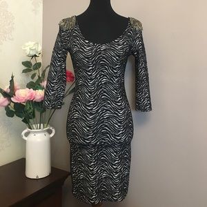 Fitted sexy edgy dress