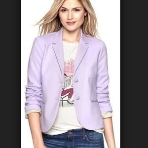 Gap lilac academy blazer