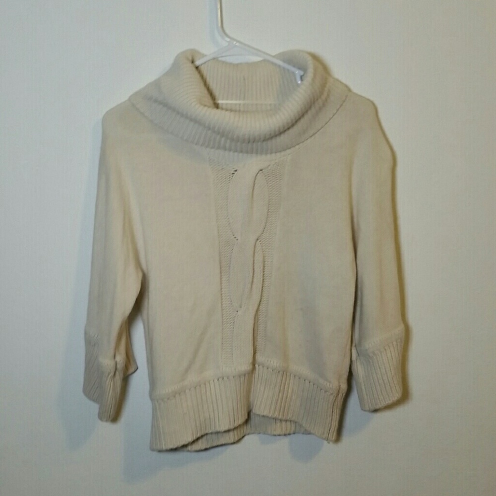 Cream sweater
