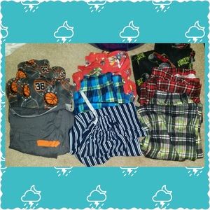 Boys size 14 pajama pants bundle