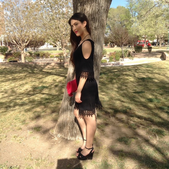 Cold Shoulder Dress - Picture 2 of 7