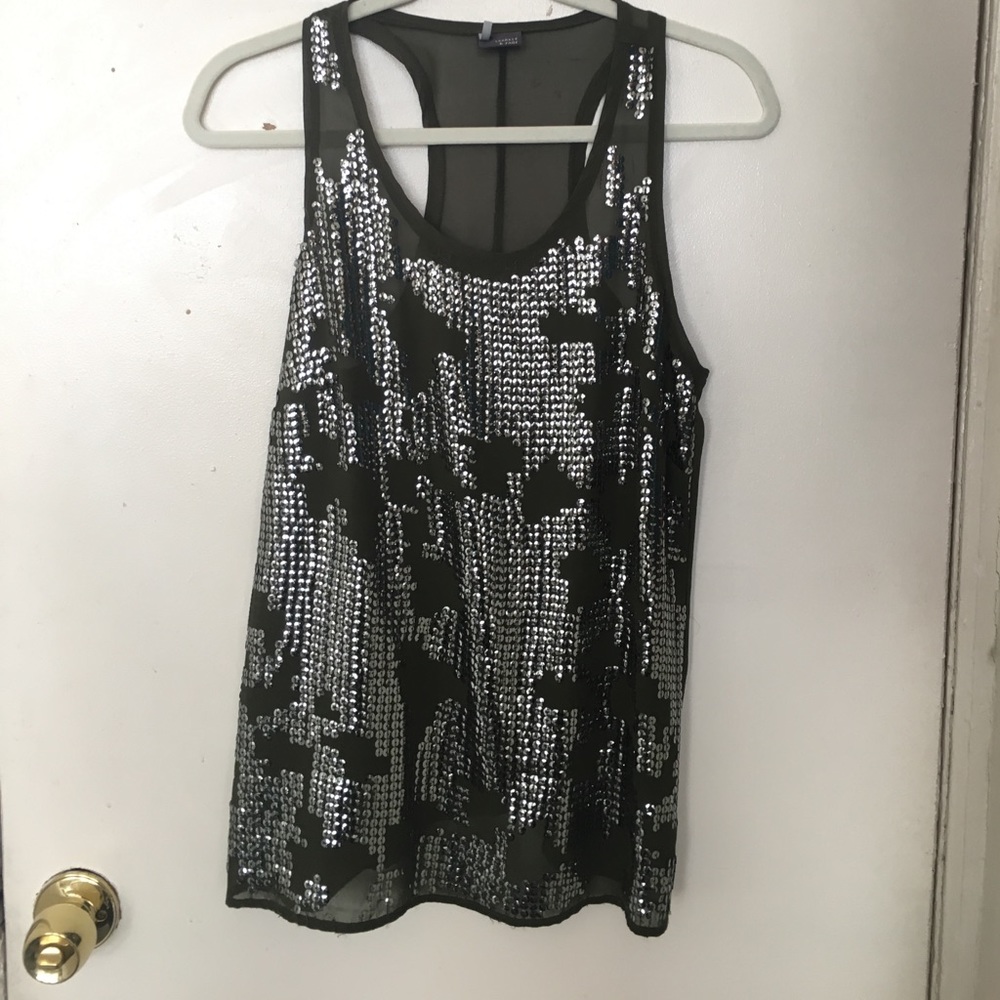 Urban sequin tank top.
