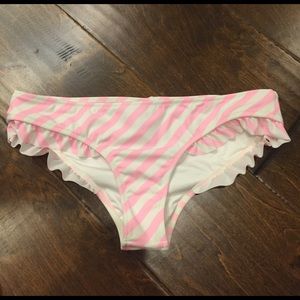Victoria's Secret striped cheeky bottom