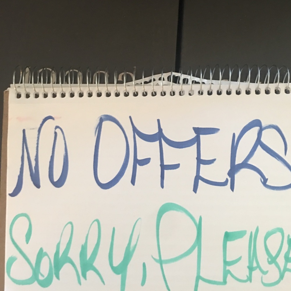 Not for sale