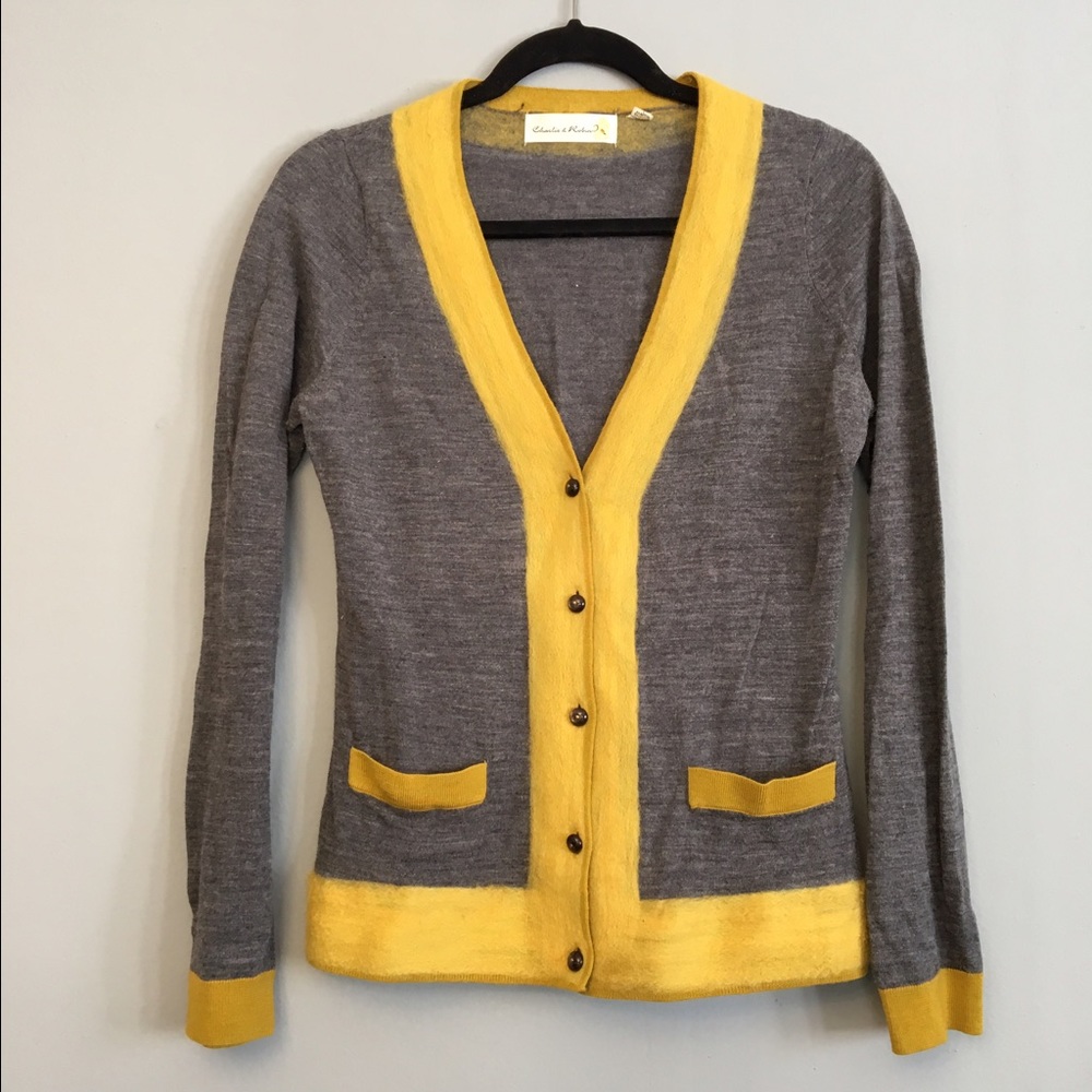 Gorgeous felted wool cardigan from Anthropologie