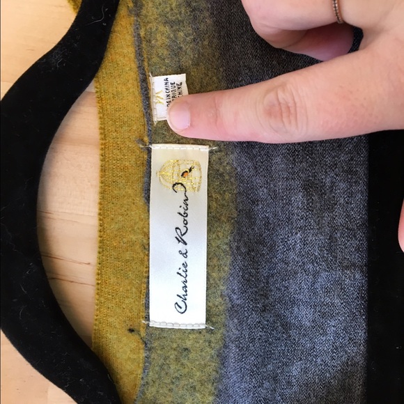 Gorgeous felted wool cardigan from Anthropologie - Picture 3 of 5