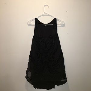 Velvet Accented Tank