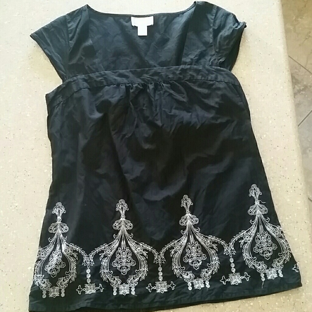 Loft square neck blouse