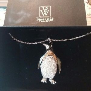 Long chain penguin watch