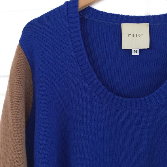 Mason by Michelle Mason Color Block Sweater - Picture 3 of 3