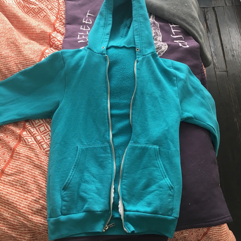 American Apparel hoodie.
