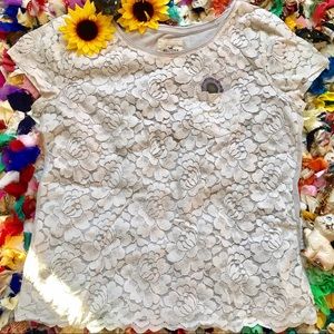 Hollister Lace-Front T-Shirt