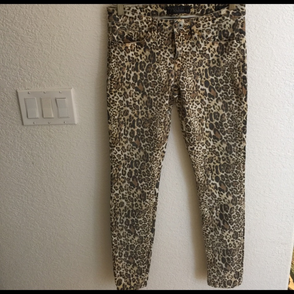 LEOPARD GUESS JEANS