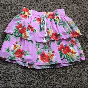 Hollister Hawaiian Print Skirt