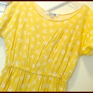 Forever 21 Yellow Dress w/ Pockets!