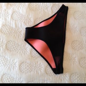 ON HOLD Hurley Neoprene Black Bikini Bottoms