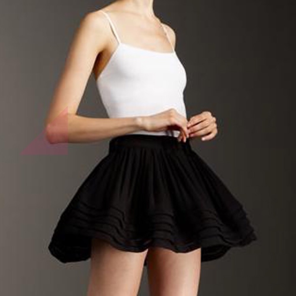 Winter Kate high-waisted vintage silk skirt