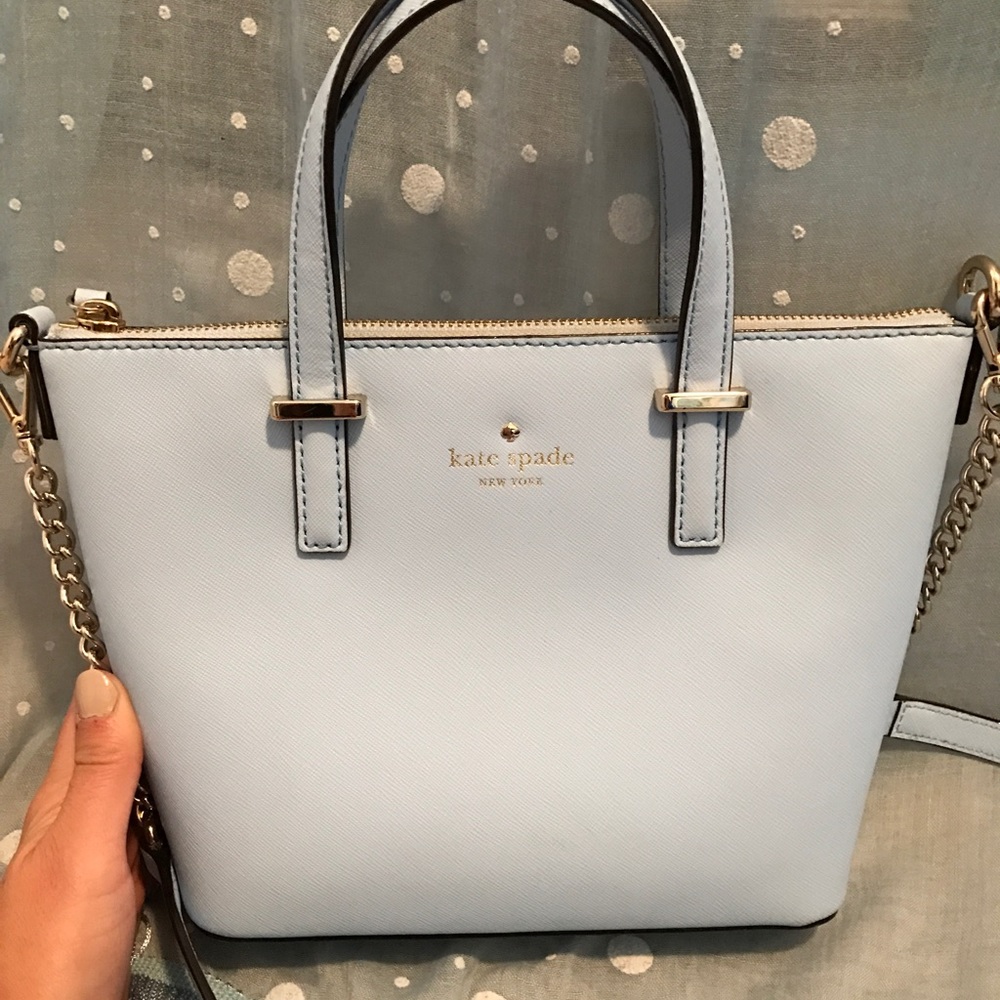 Kate Spade light blue handbag