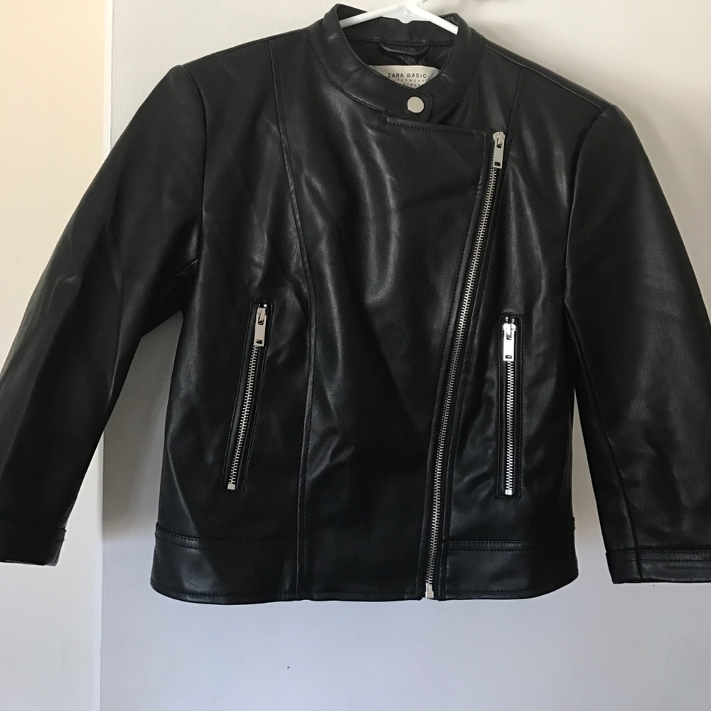 Zara Motorcycle jacket (Black)