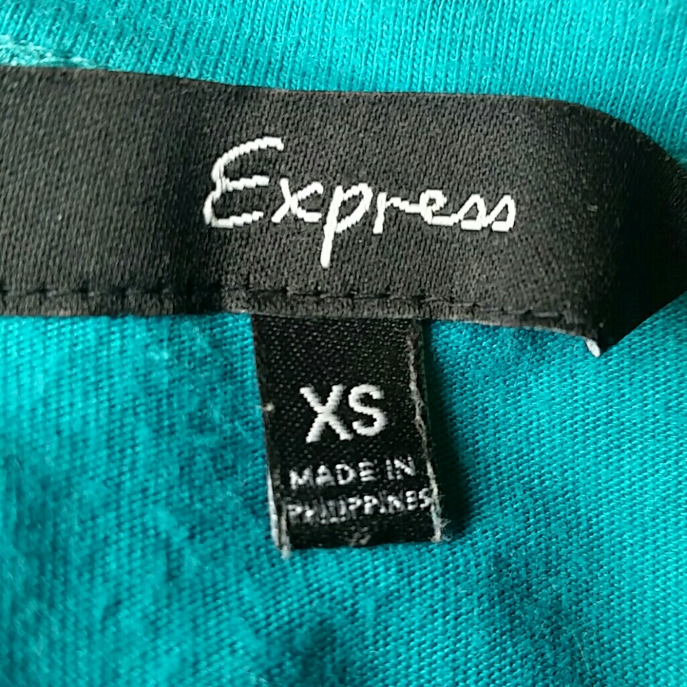 Teal blue dress