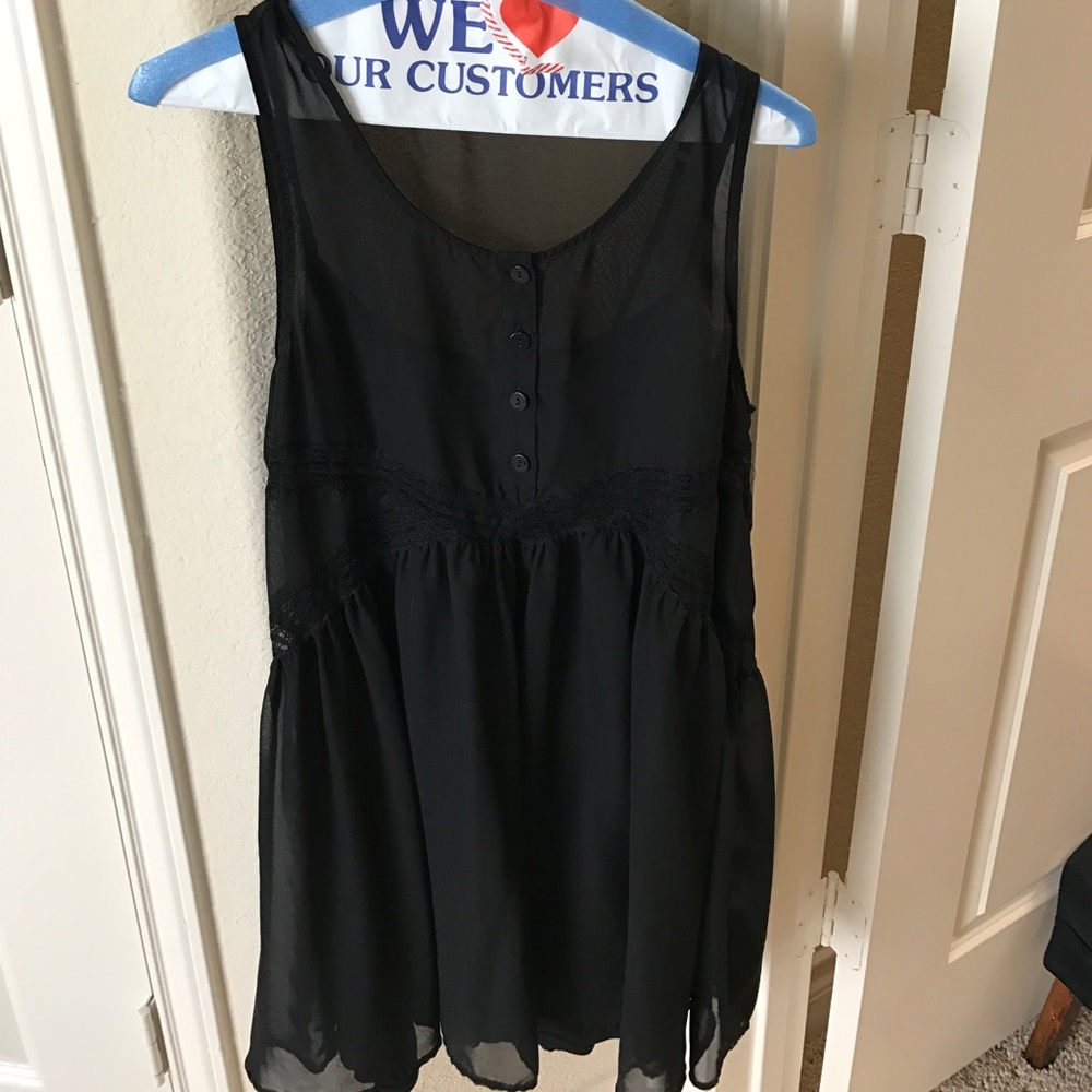 Black express dress